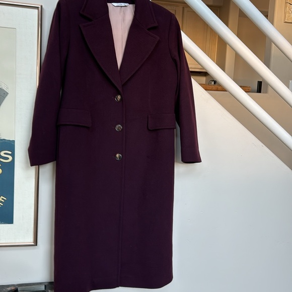 Fleurette Holland Longline Wool Coat - Picture 2 of 9